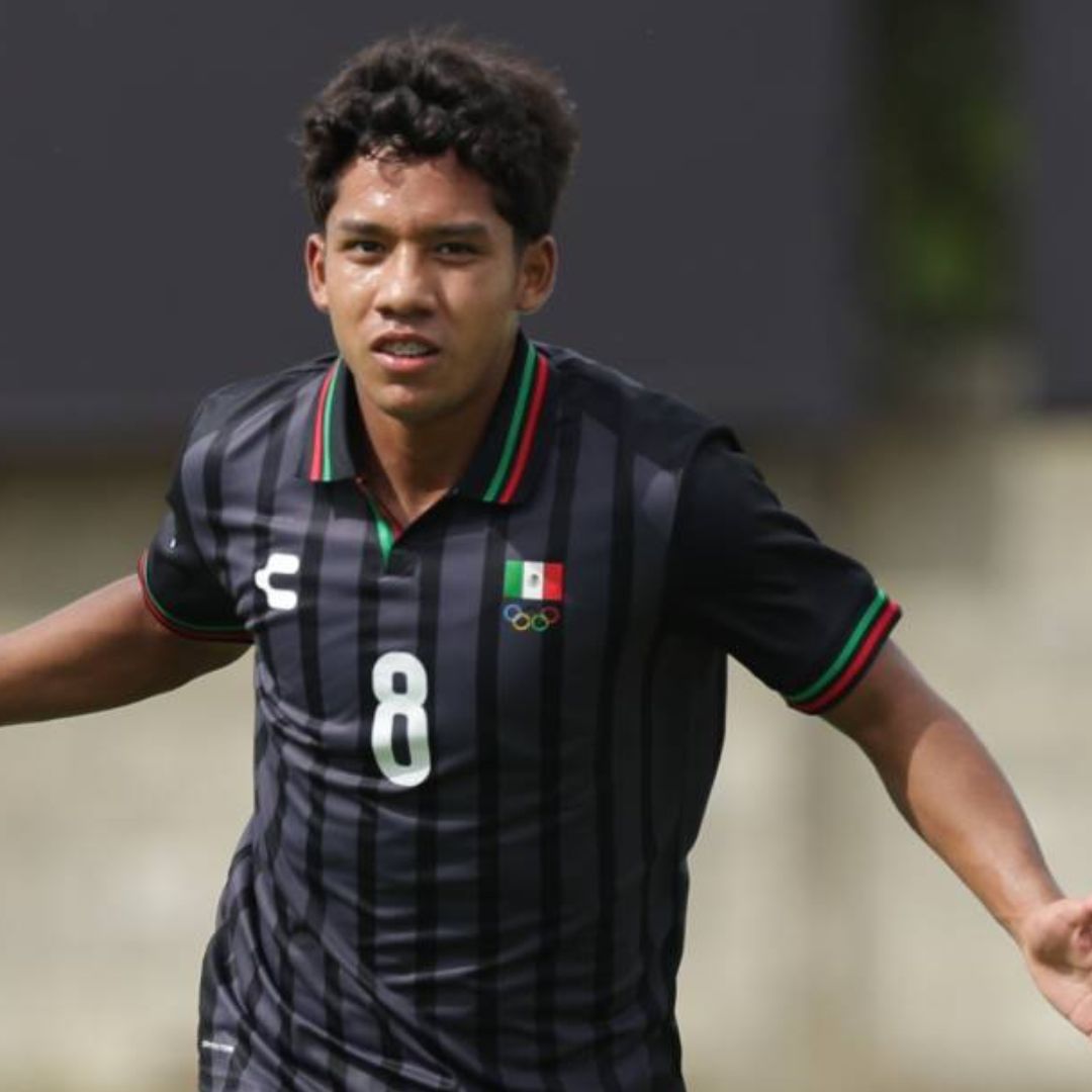 Gael García, jugador de la Selección Nacional Sub-23.