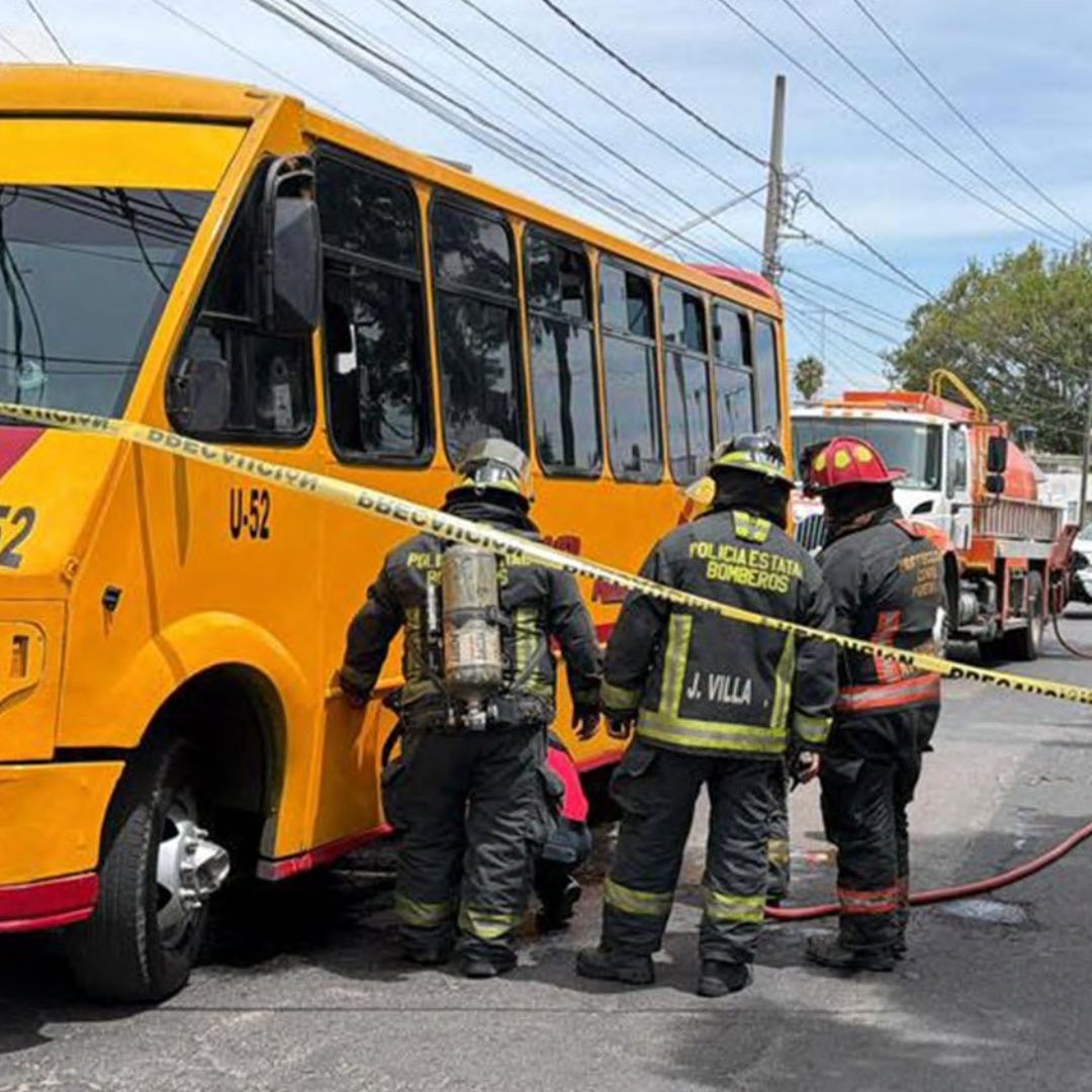 Fuga de gas en Ruta 10 moviliza a cuerpos de emergencias en la Col. La Paz de Puebla.