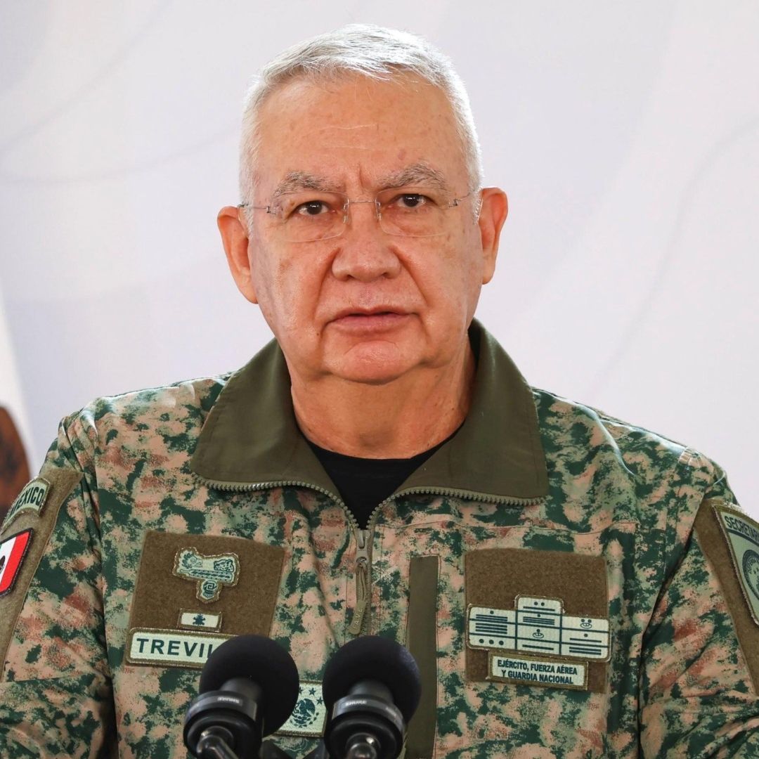 El general Ricardo Trevilla Trejo, titular de la Defensa.