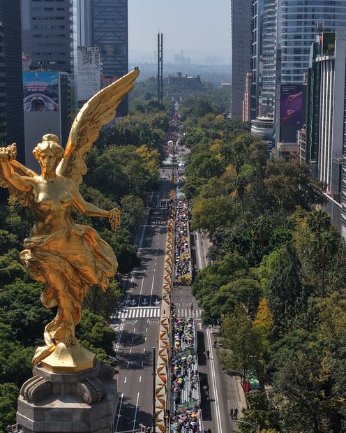 Avance del Desfile de Día de Muertos