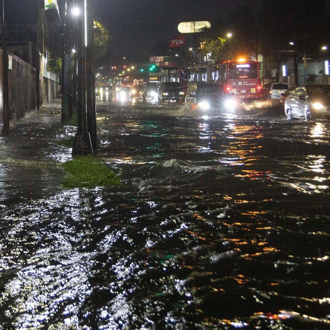 Las lluvias de estos días han provocado inundaciones en la CDMX. Foto: Cuartoscuro