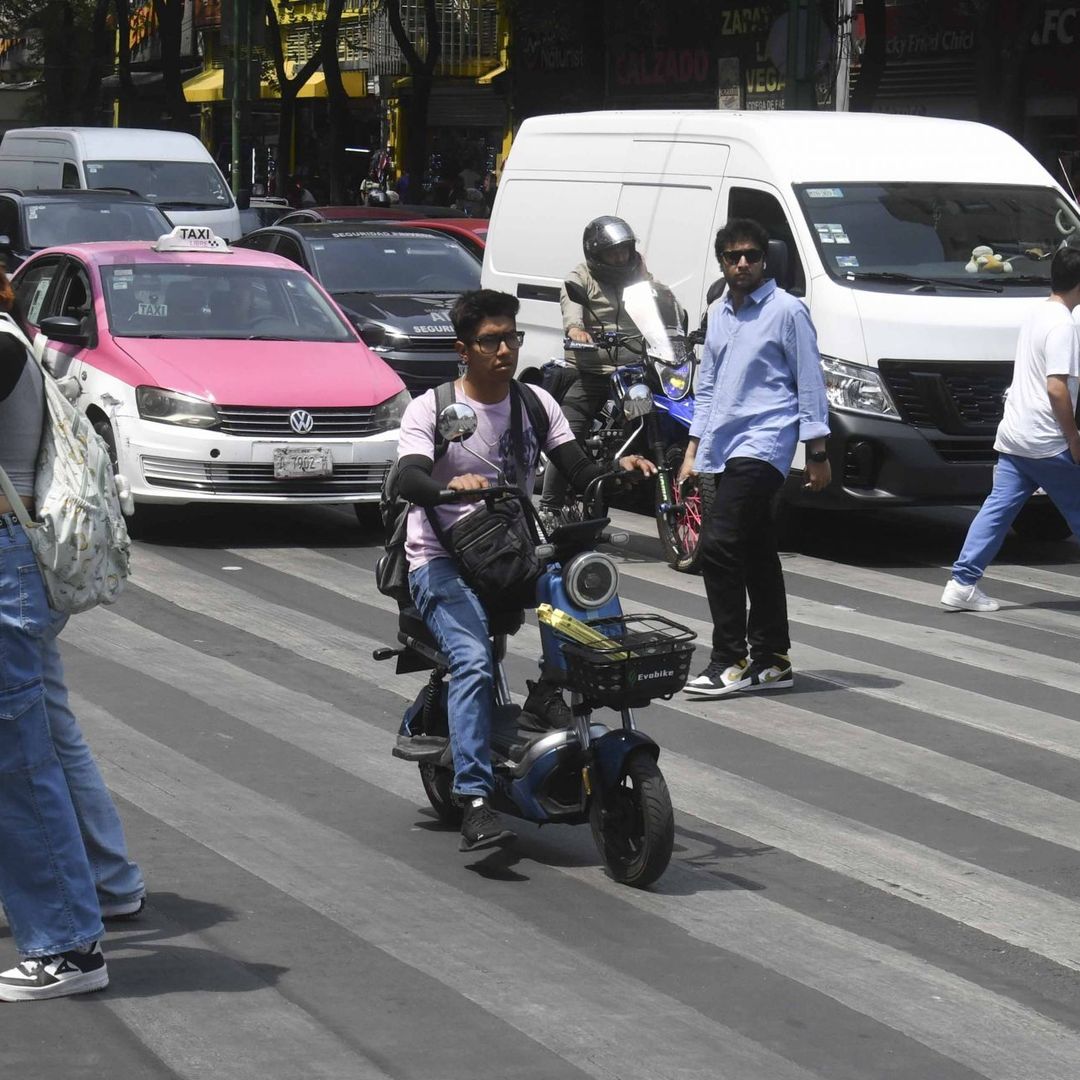Motocicleta eléctrica en CDMX