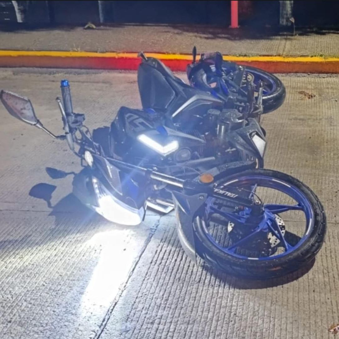 Motociclista muere tras derrapar en Tihuatlán al norte de Veracruz