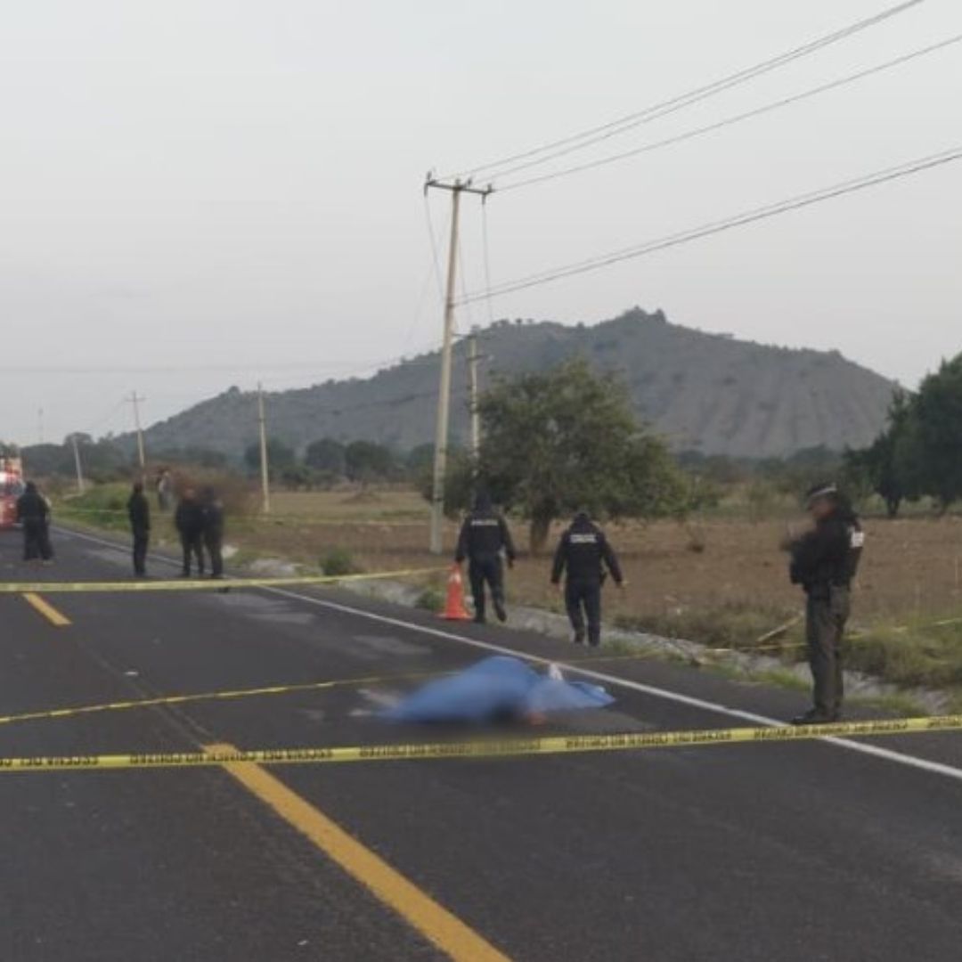 Motociclista Muerto por Accidente en Carretera El Seco Azumbilla Puebla