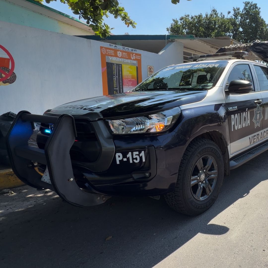 Amenaza de tiroteo en primaria de Veracruz moviliza a autoridades