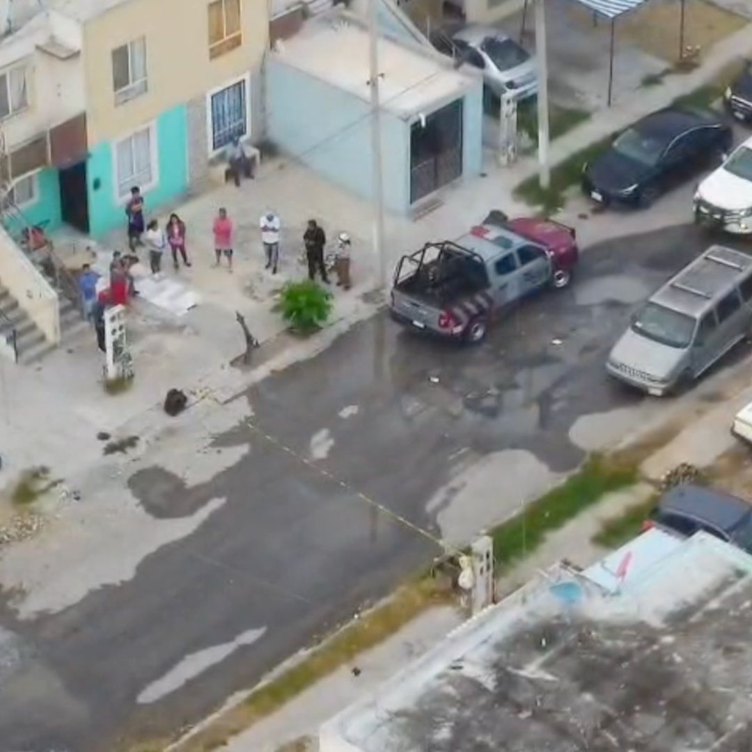 Policía de García en colonia Valle de Lincoln