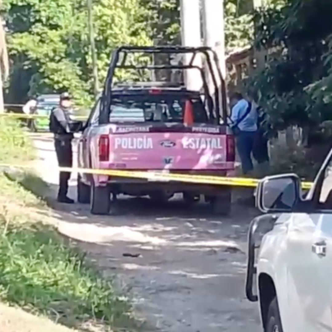 El hombre fue encontrado en un camino de terracería en la localidad de Las Palmas. Foto: N+