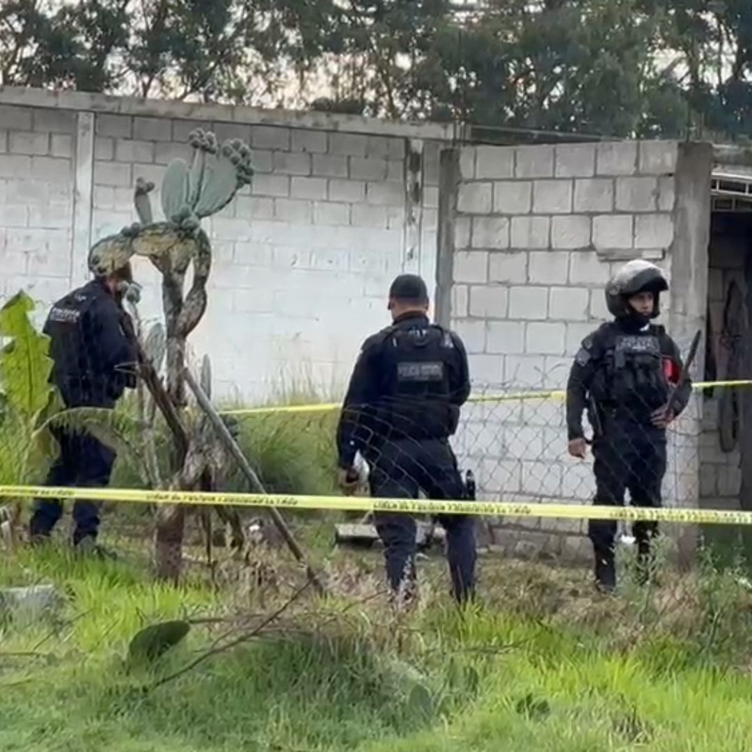 La víctima perdió la vida al interior de su propiedad.