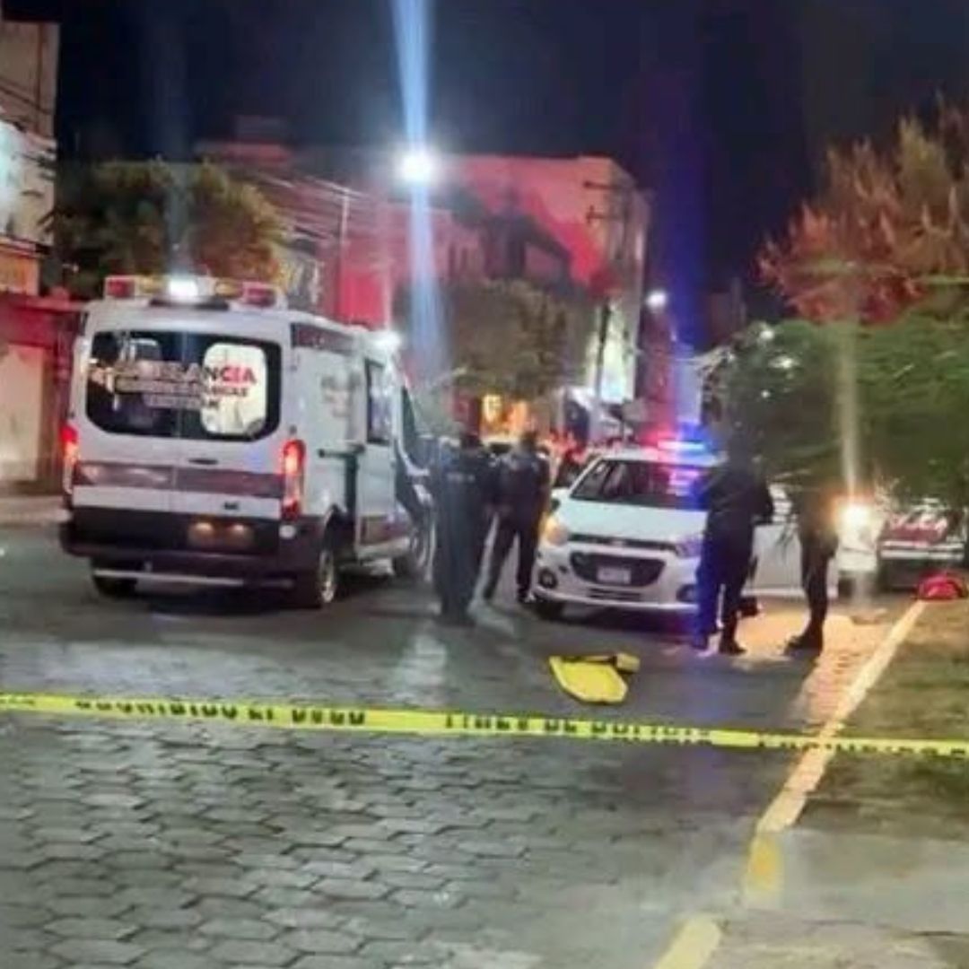 La víctima fue trasladada al hospital donde se confirmó la muerte.
