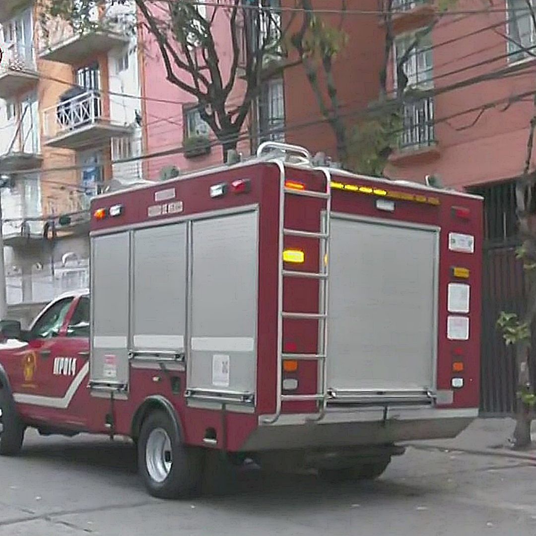 Servicios de emergencia en la colonia Guerrero, CDMX, por reporte de persona sin vida. Foto: Captura de pantalla