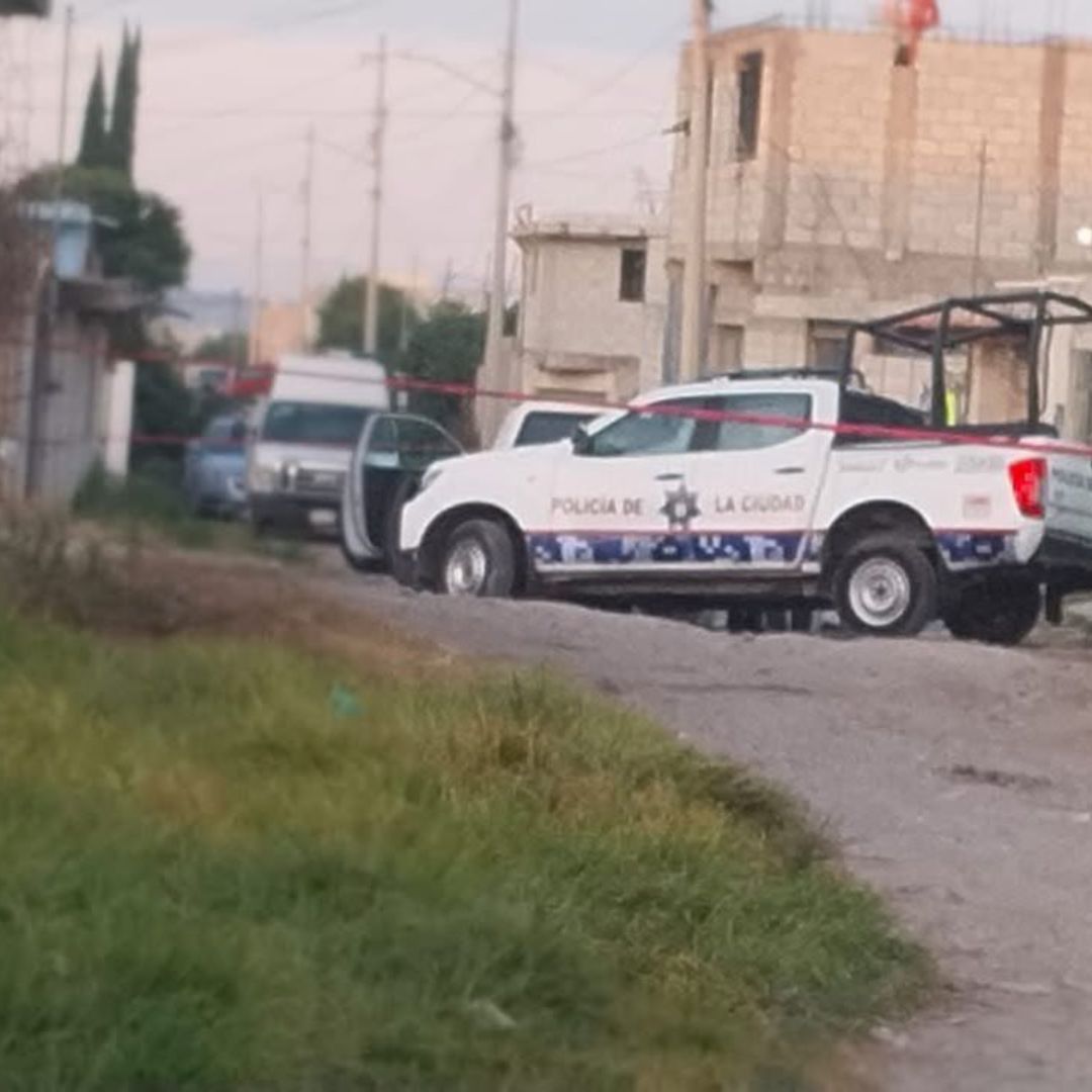 La zona fue acordonada para el levantamiento del cuerpo.