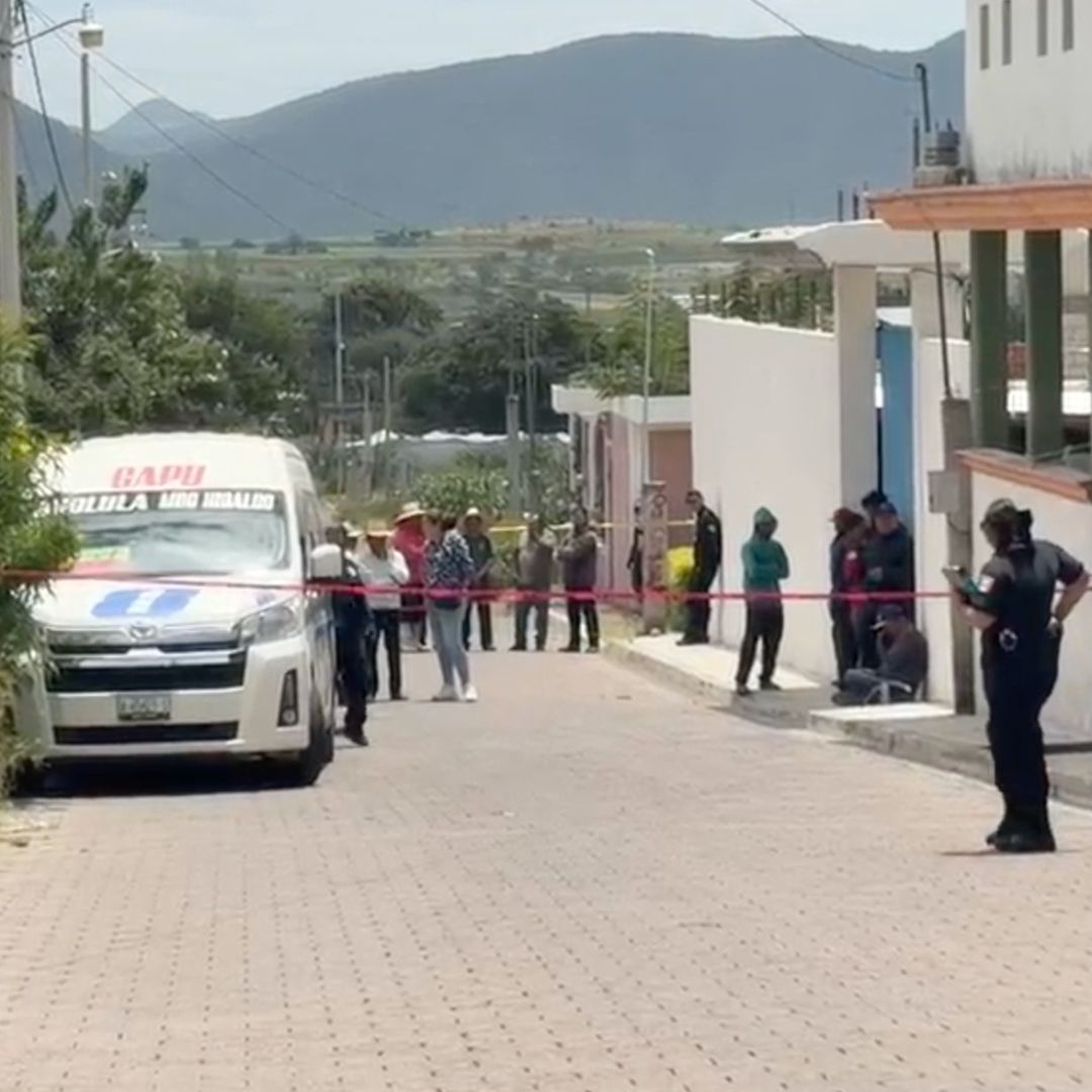 Cerraron el paso en la calle donde se confirmó el hallazgo.