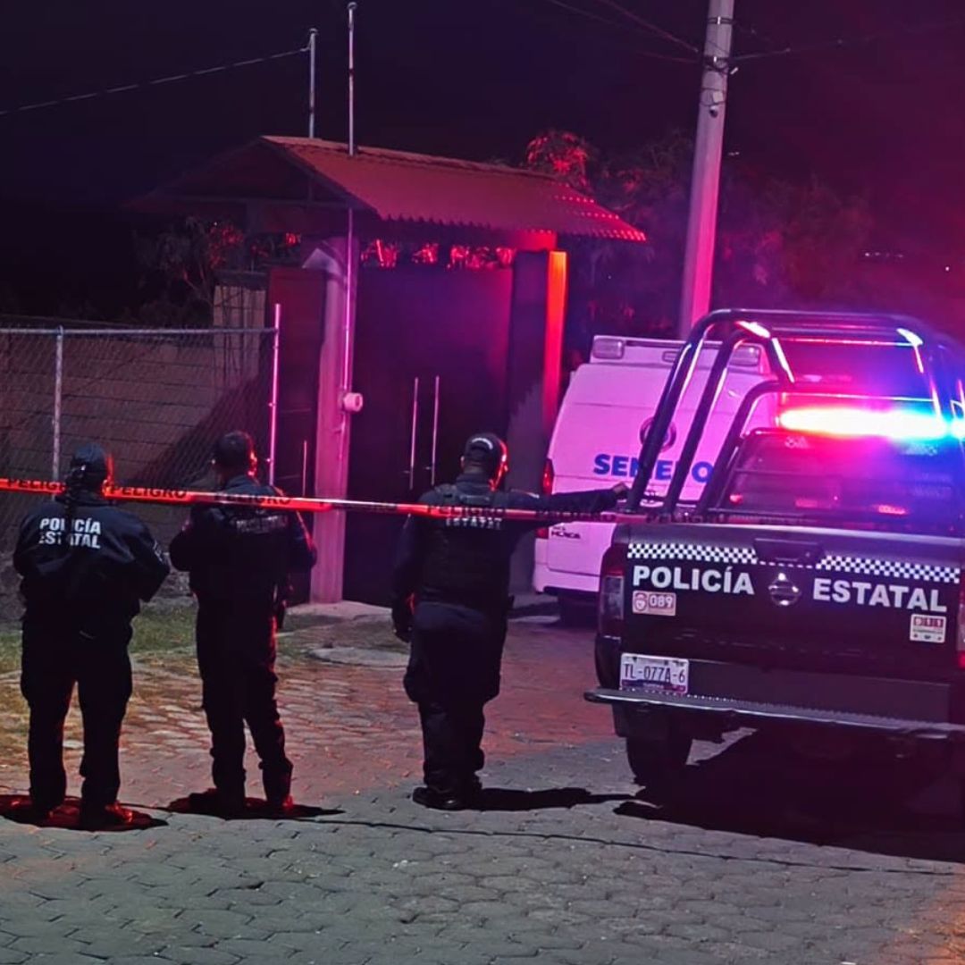 Homicidio Hallazgo Hombre Muerto Heridas Bala Avenida Monterrey Teloxoc Tlaxcala