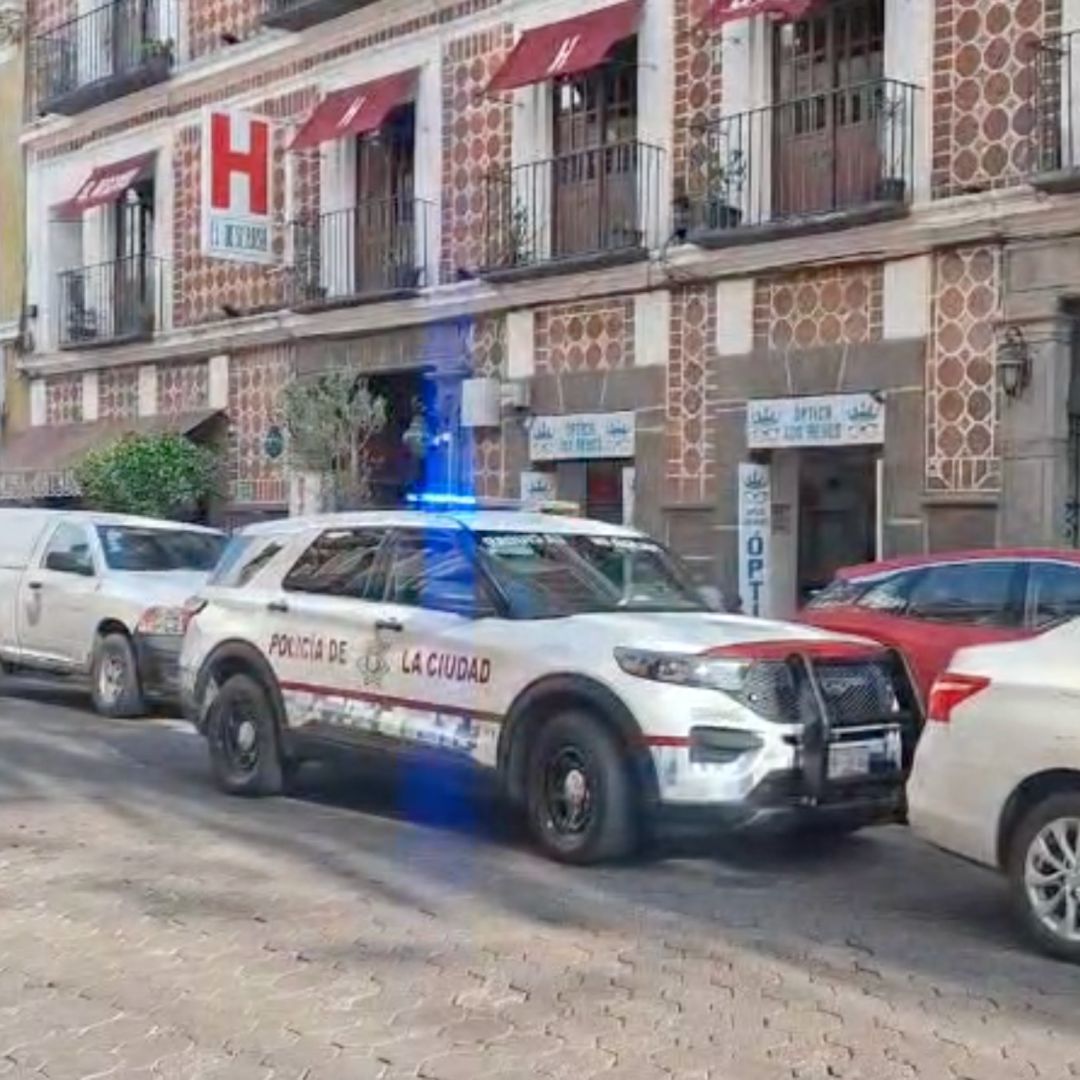 Muerto Localizado Interior Cuarto Hotel Calle 3 Poniente Centro Histórico Puebla