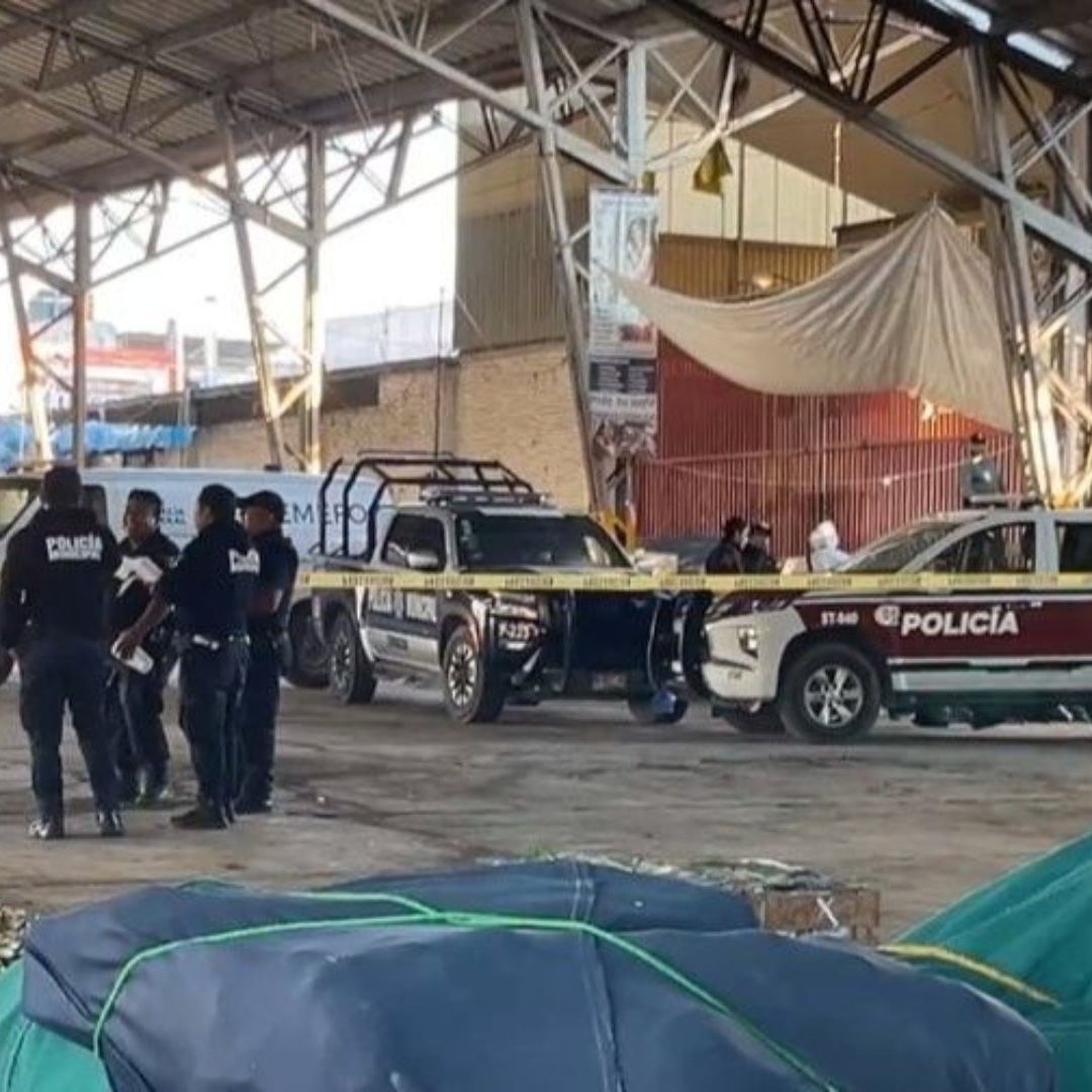 Homicidio Hallazgo Hombre Muerto Signos Violencia Mercado La Purísima Tehuacán Puebla