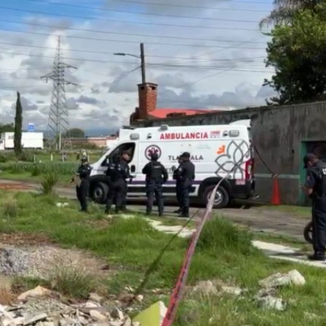 Abandonan a persona sin vida en Tepetitla de Lardizábal, Tlaxcala.