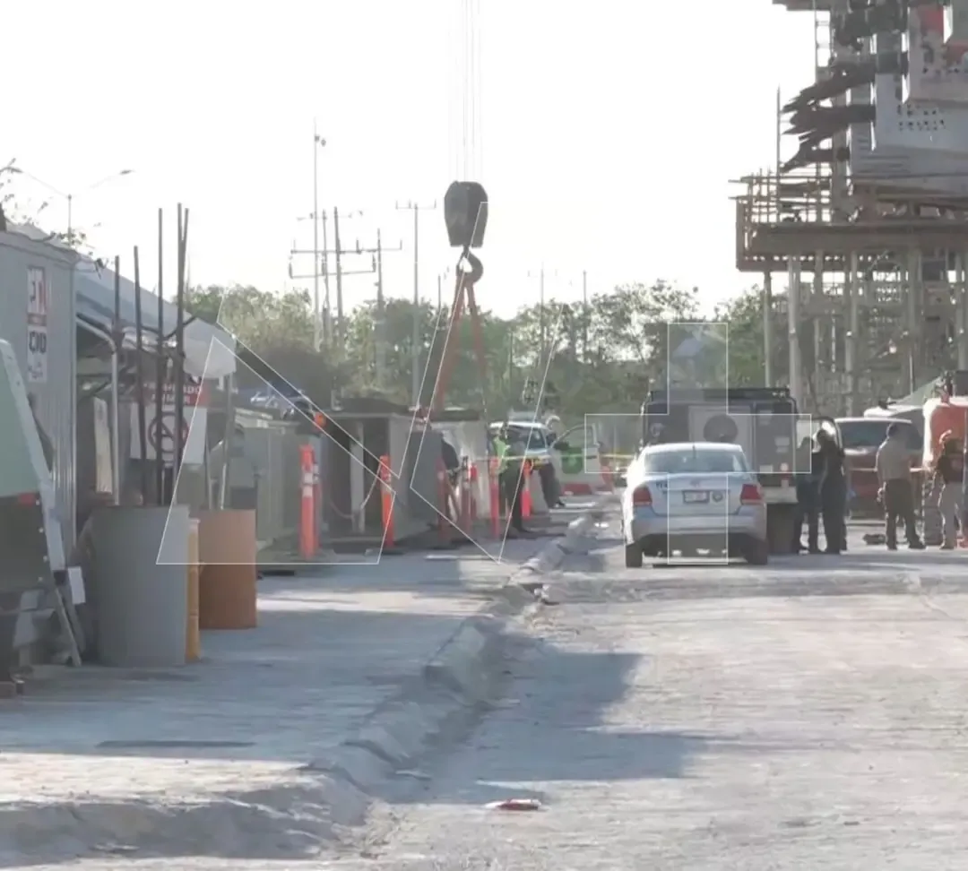 Obras de construcción de la Línea 6 del Metro de Monterrey