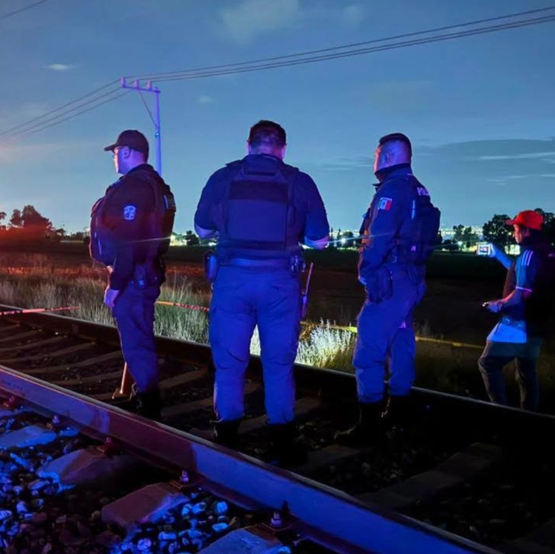 Muere hombre tras ser embestido por un tren en Tlaxcala.