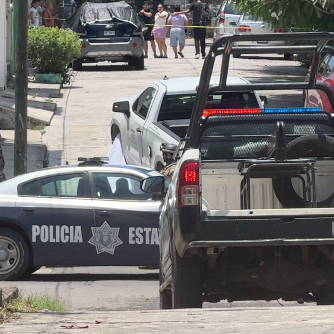 Movilización policiaca por mujer atropellada en Boca del Río