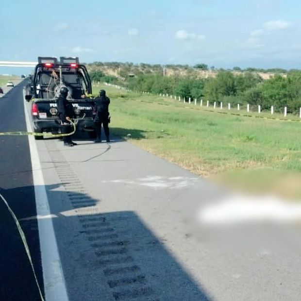 Mujer encontrada sin vida en autopista a Reynosa en General Bravo