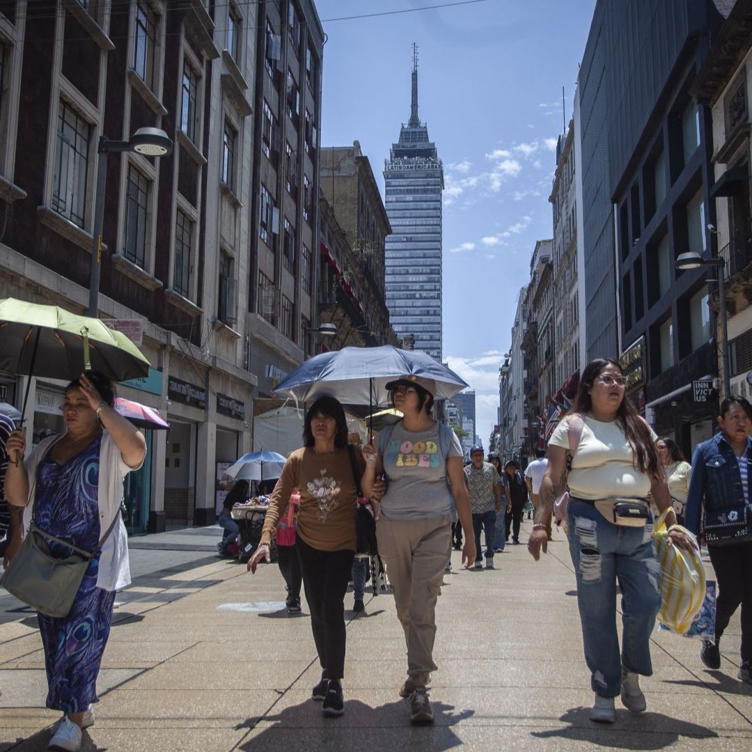 Los niveles de radiación UV son altos en la CDMX