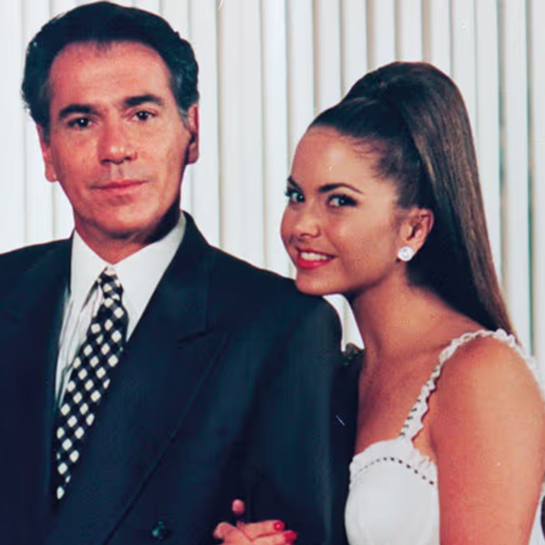 Otto Sirgo con Lucero en la novela Lazos de Amor