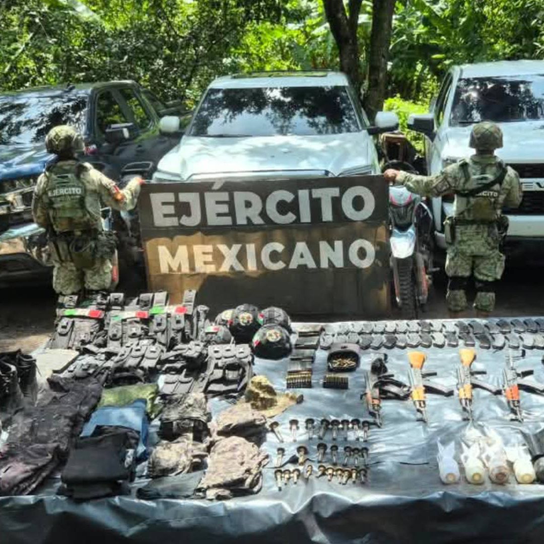 Localizan campamento utilizado por una célula delictiva en Jalisco.