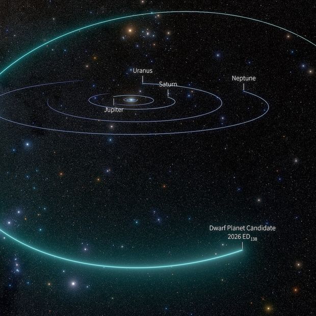 Descubren nuevo planeta enano en el sistema solar