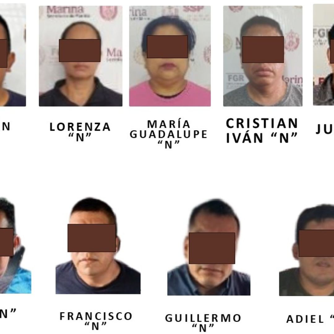 Detienen a Once Personas por Presunta Desaparición Forzada en Operativo 'Blindaje Coatzacoalcos'
