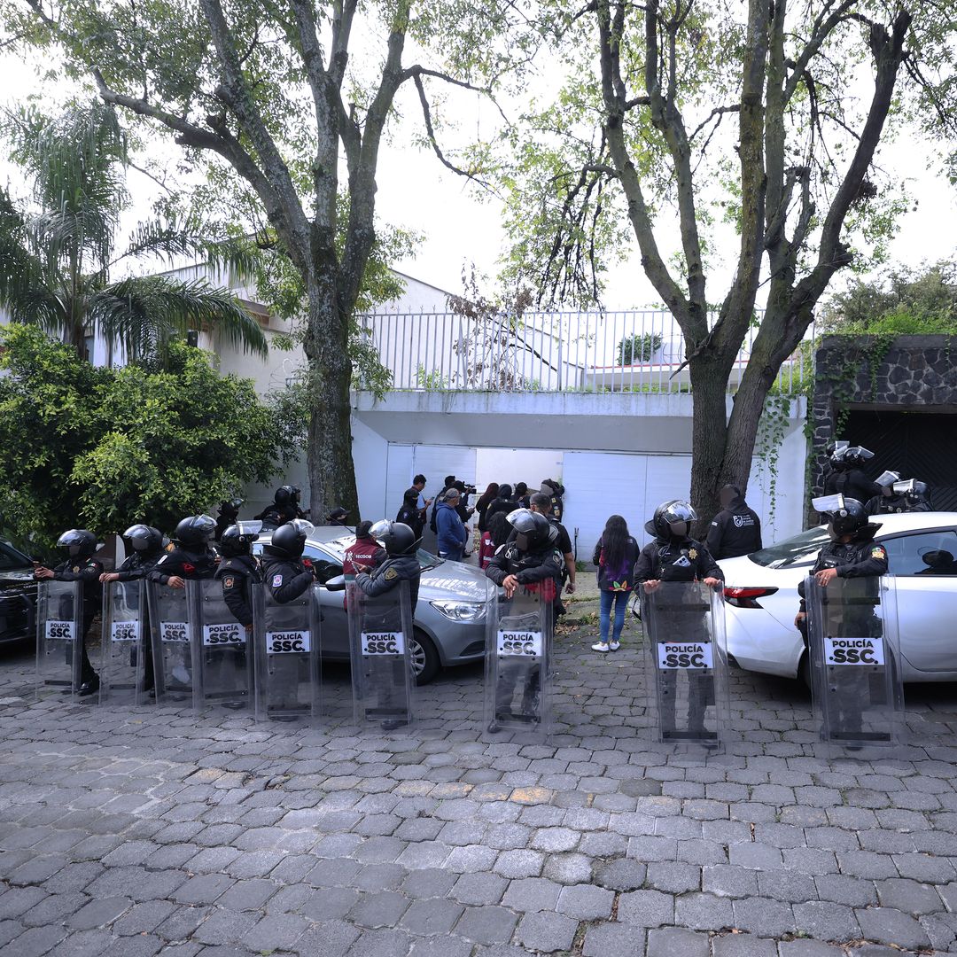 Operativo contra el despojo en la Ciudad de México.