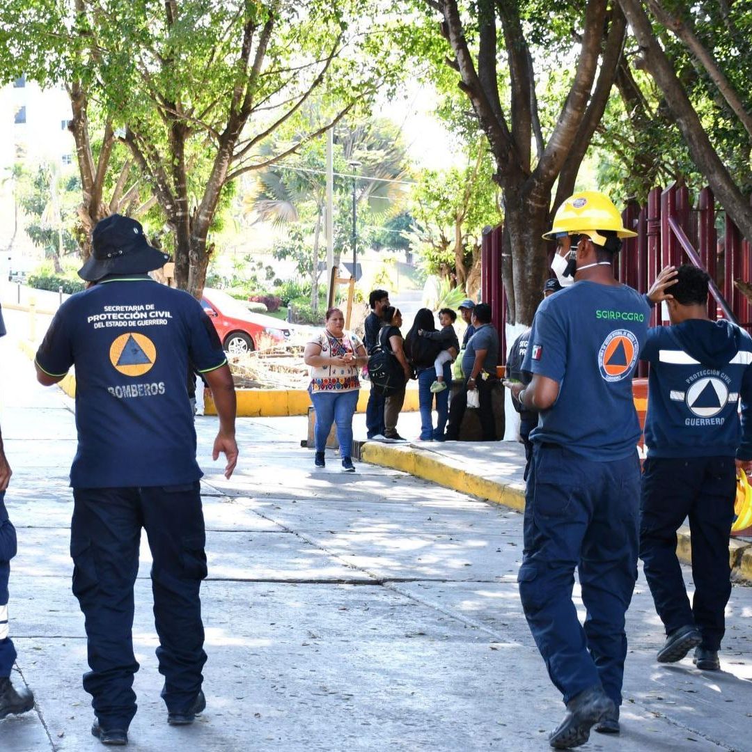 Sismo en Guerrero ocurrido en enero de 2026.