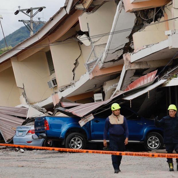 Edificio colapsado por sismo en Panamá