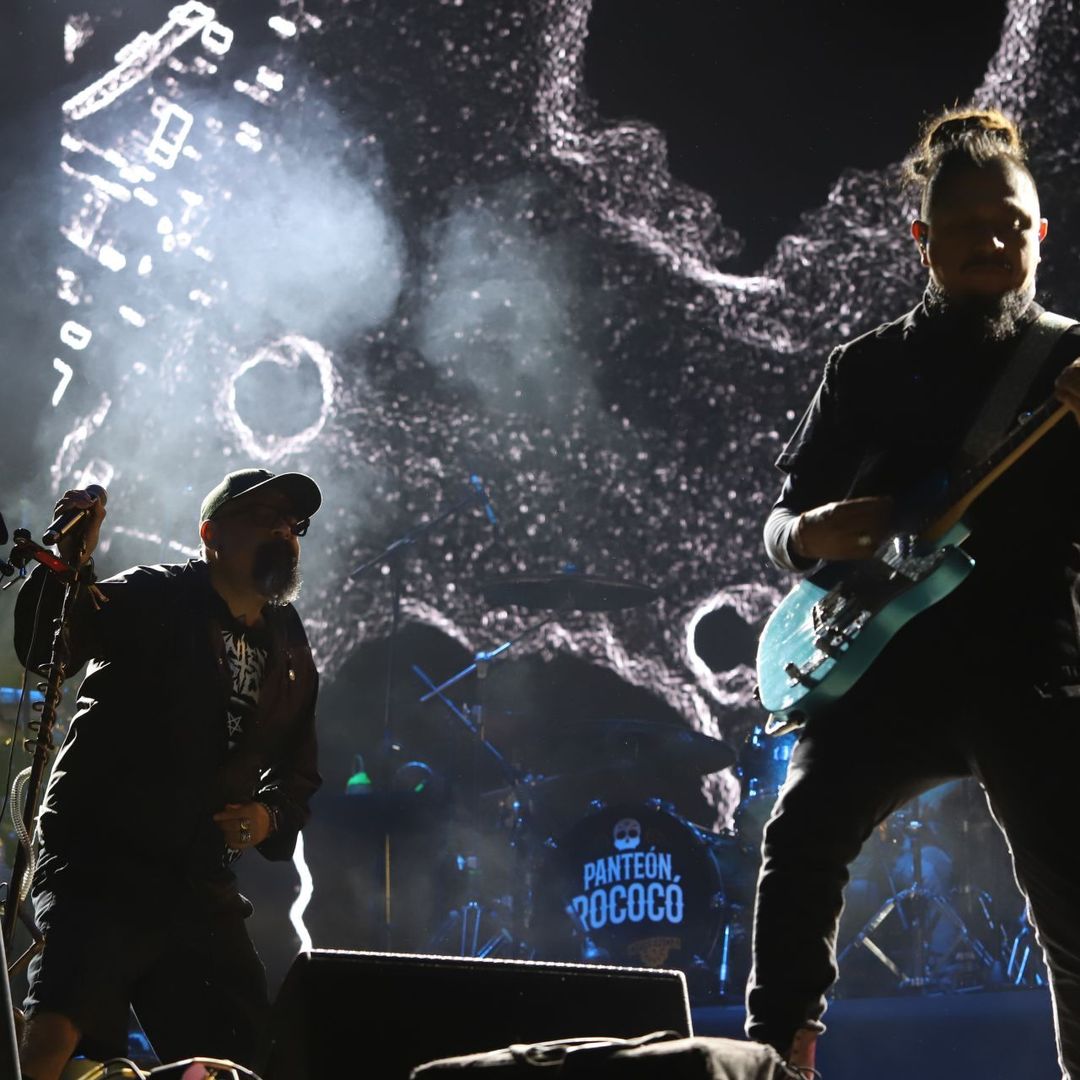 Presentación de Panteón Rococó, que estará este sábado 30 de mayo 2026 en concierto gratis en Neza