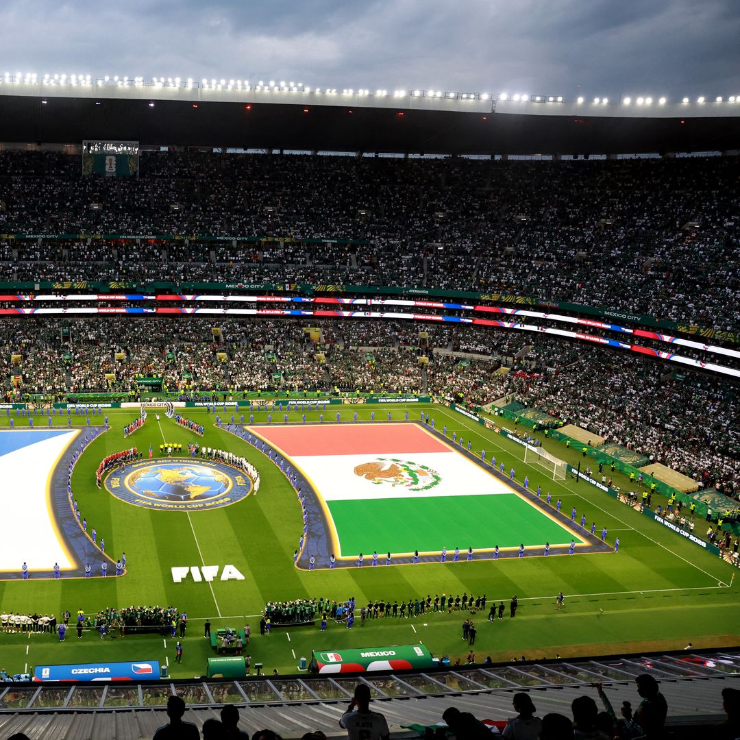 Partido México vs Chequia en el estadio CDMX