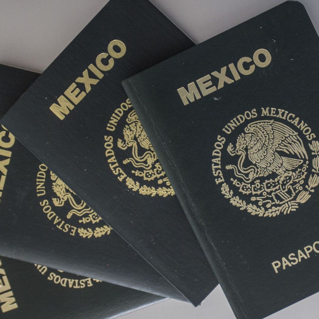 Pasaporte mexicano.