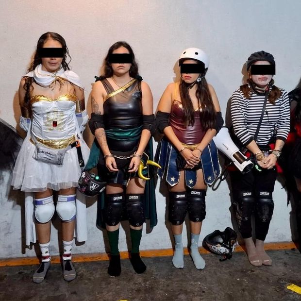 Patinadores detenidos