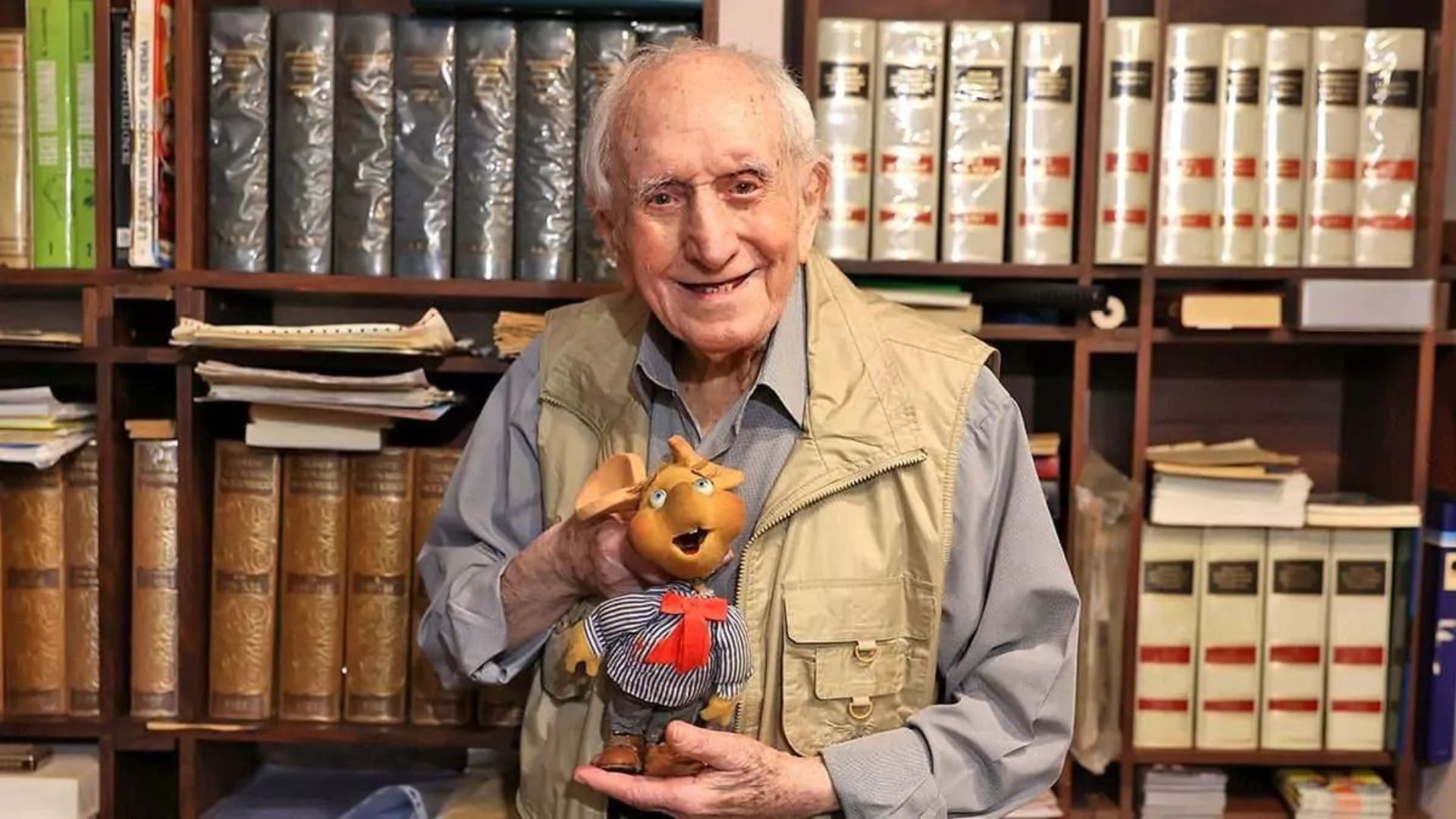 Muere a los 100 Años Peppino Mazzullo, la Voz Original de ‘Topo Gigio’