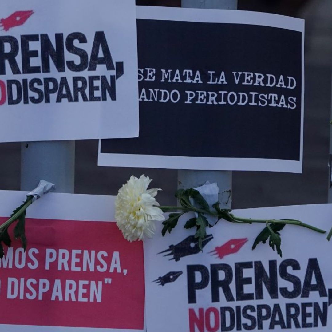 Estos son los periodistas asesinados en lo que va del 2026