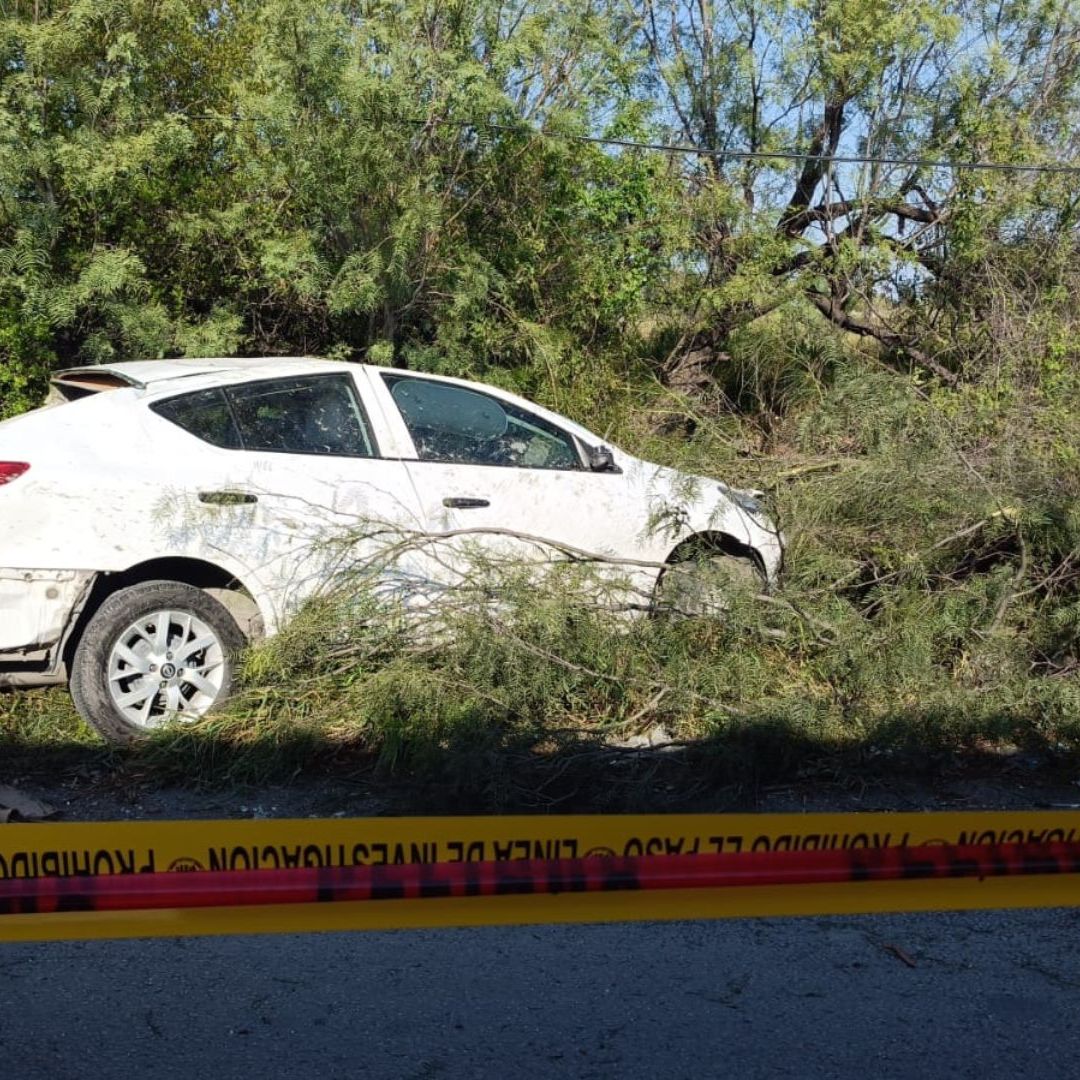 Choque y persecución en Carretera a Colombia