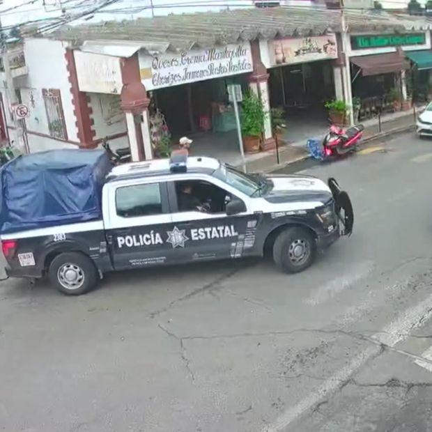 Captan persecución y presunto enfrentamiento a balazos en Chipilo.