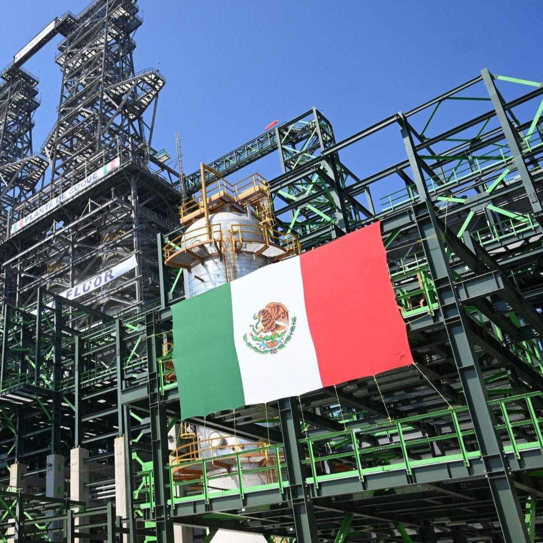 Trabajadores de Pemex el pasado 26 de marzo de 2026 hicieron un recorrido por la Refinaría de Salina Cruz.