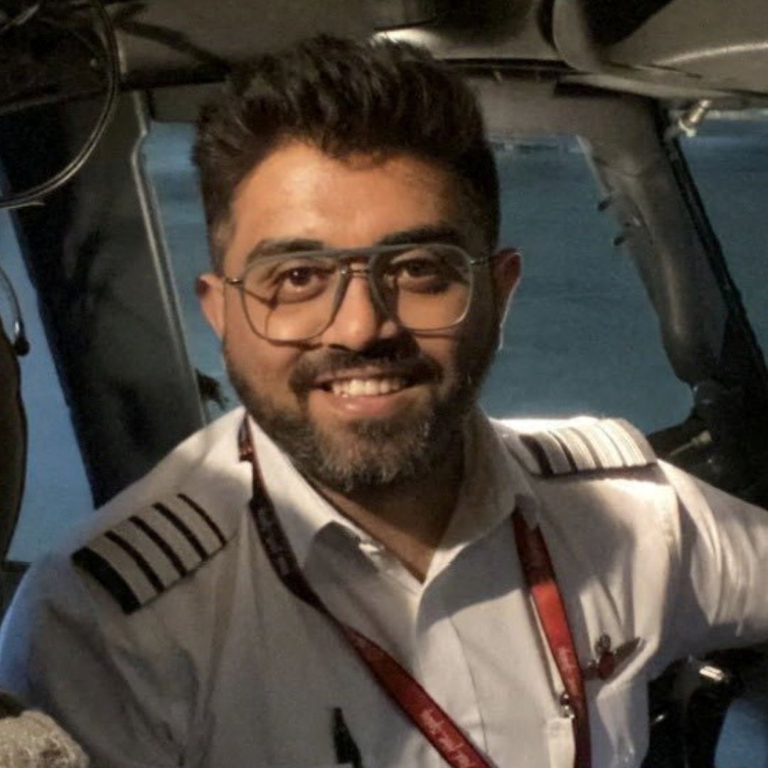 Smit Machchhar, piloto indio apuñalado en vuelo de Flydubai