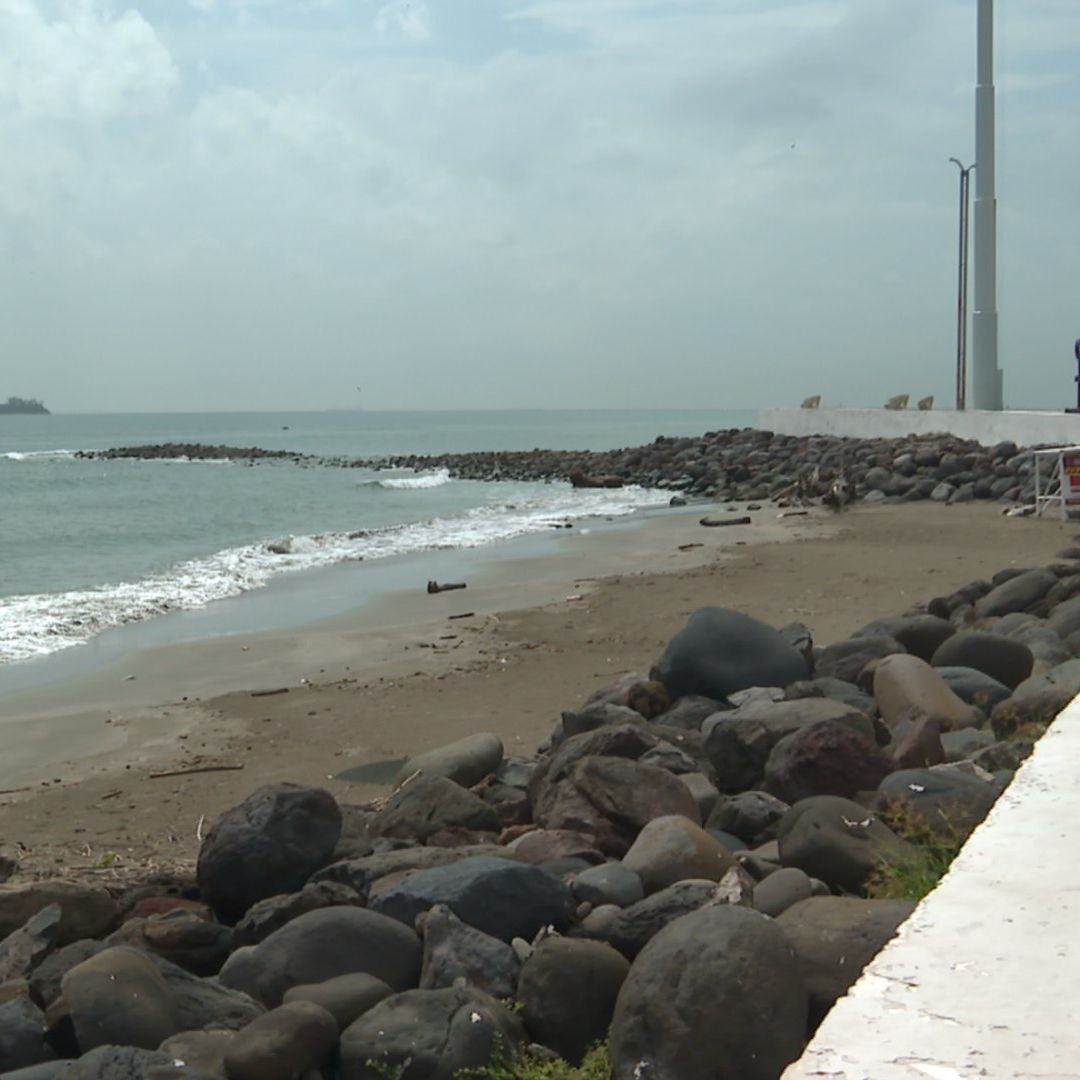 Conoce la playa prohibida para los bañistas en Veracruz