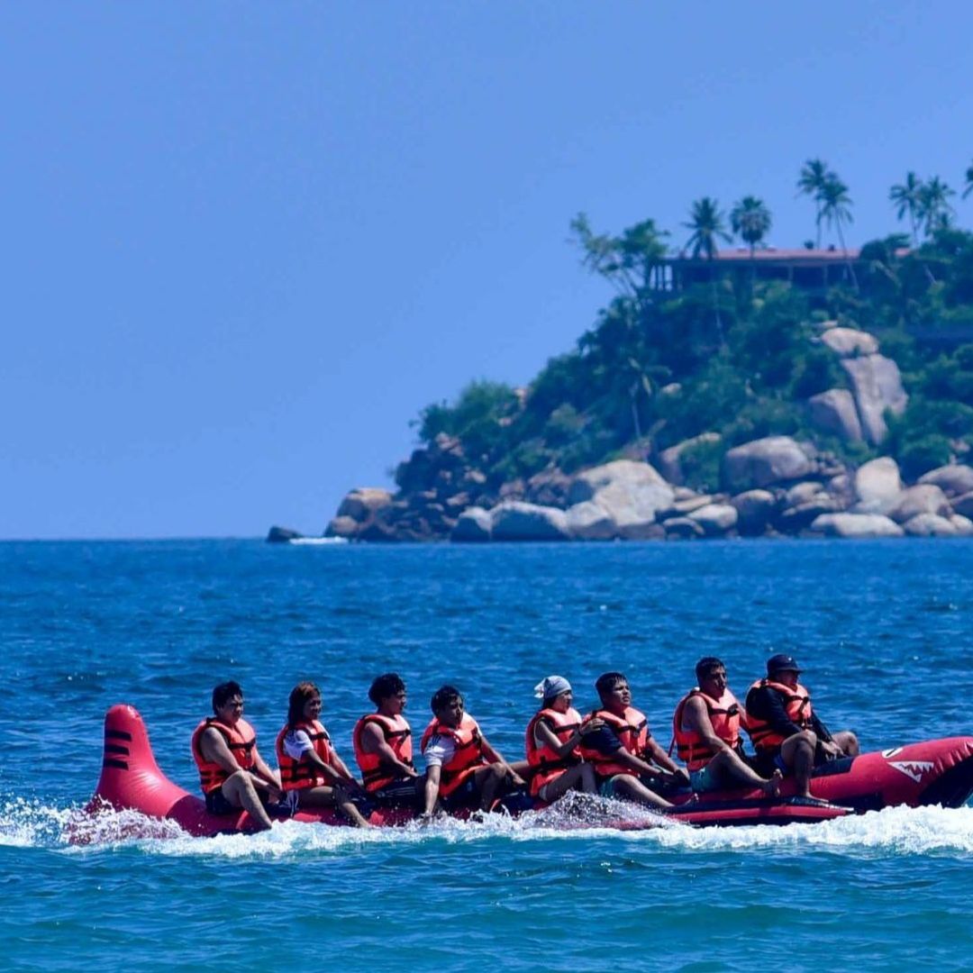 Turistas en Acapulco