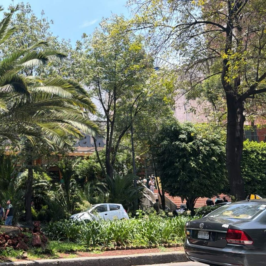 Zona de balacera en Polanco, Ciudad de México, el 24 de julio 2026. Foto: N+