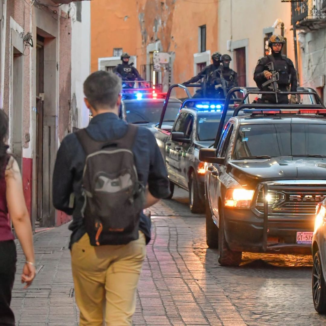 Los estudiantes fueron agredidos por policías de Guanajuato
