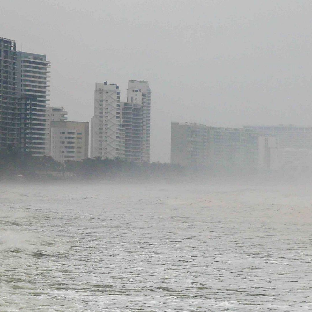Lluvias ocasionadas por bandas nubosas del huracán Polo en Acapulco, el 23 de septiembre 2026. Foto: Cuartoscuro | Archivo