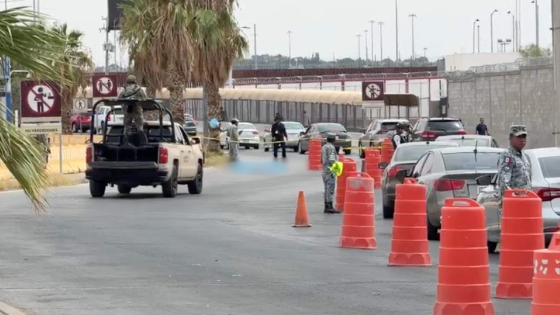 Atropellan a Menor de 13 Años en Puente Internacional de Ciudad Juárez; Responsable Huye