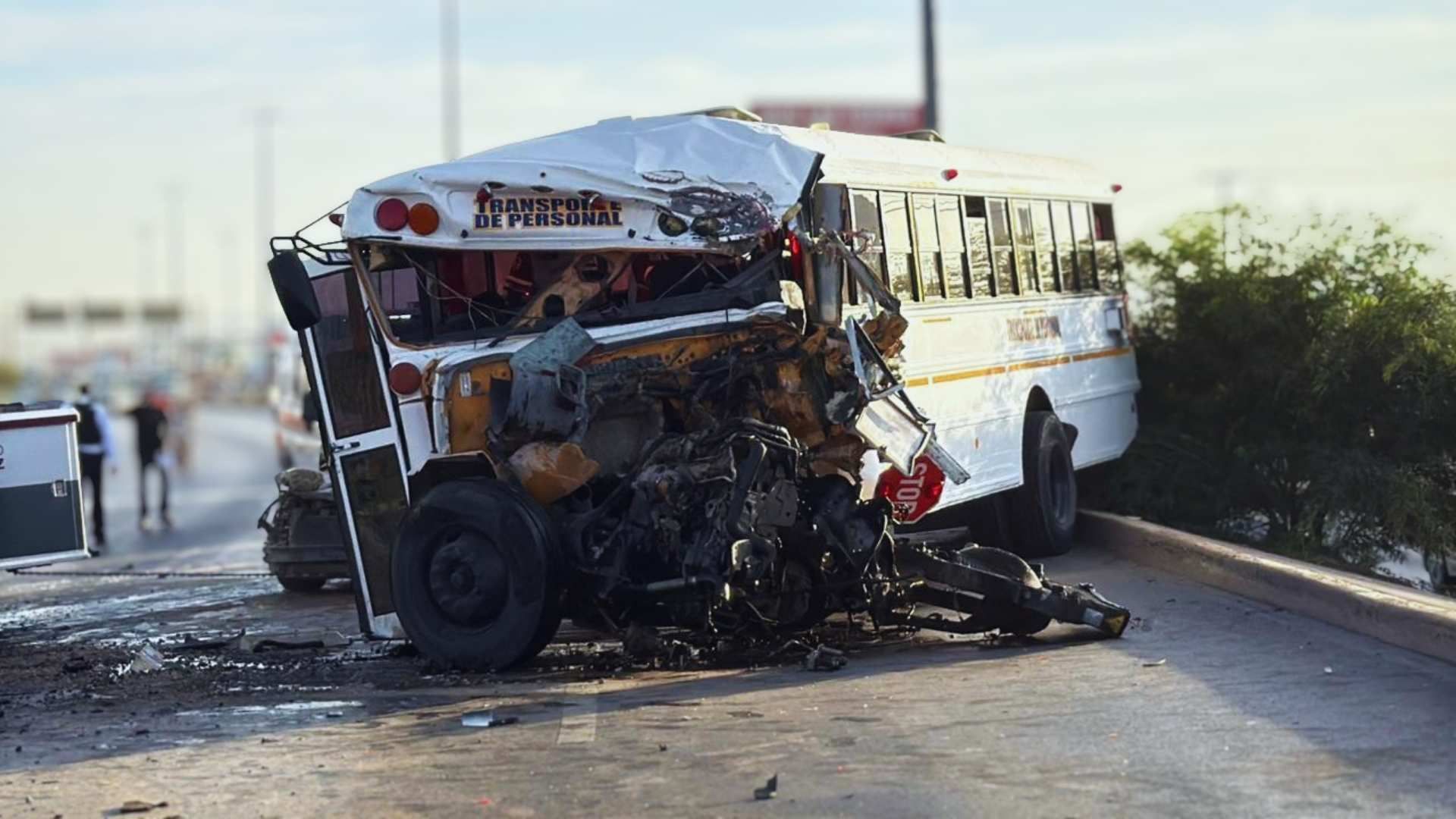 Lesionados permanecieron dentro del camión