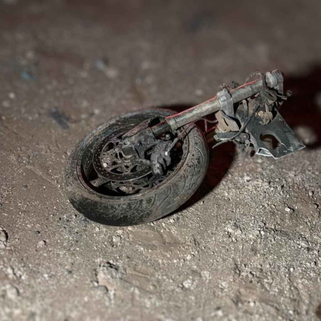 El hombre fue trasladado a un hospital